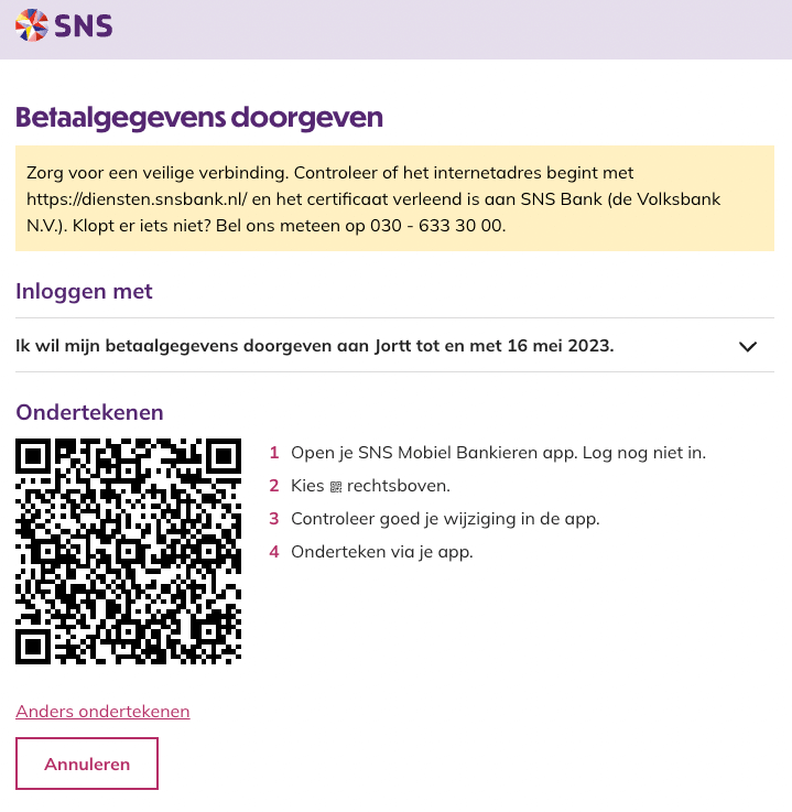 sns krediet aanvragen