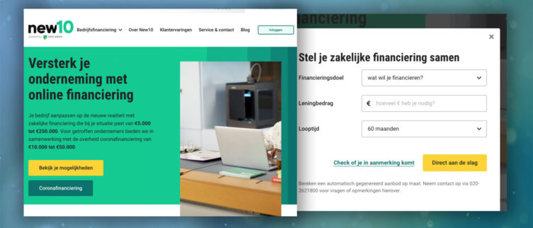 prive lening zzp zonder jaarcijfers